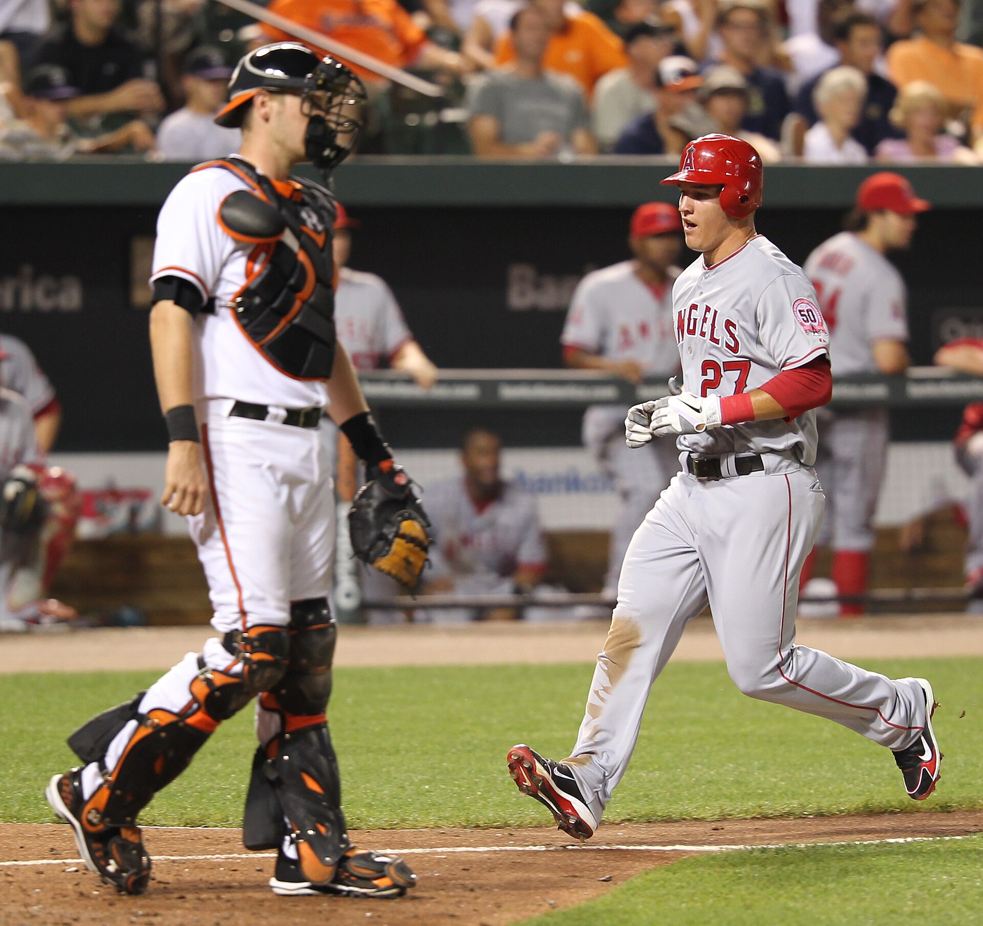 Mike Trout franchit la barre des 90 bWAR, un cap atteint par seulement 46 joueurs avant lui dans l'histoire MLB