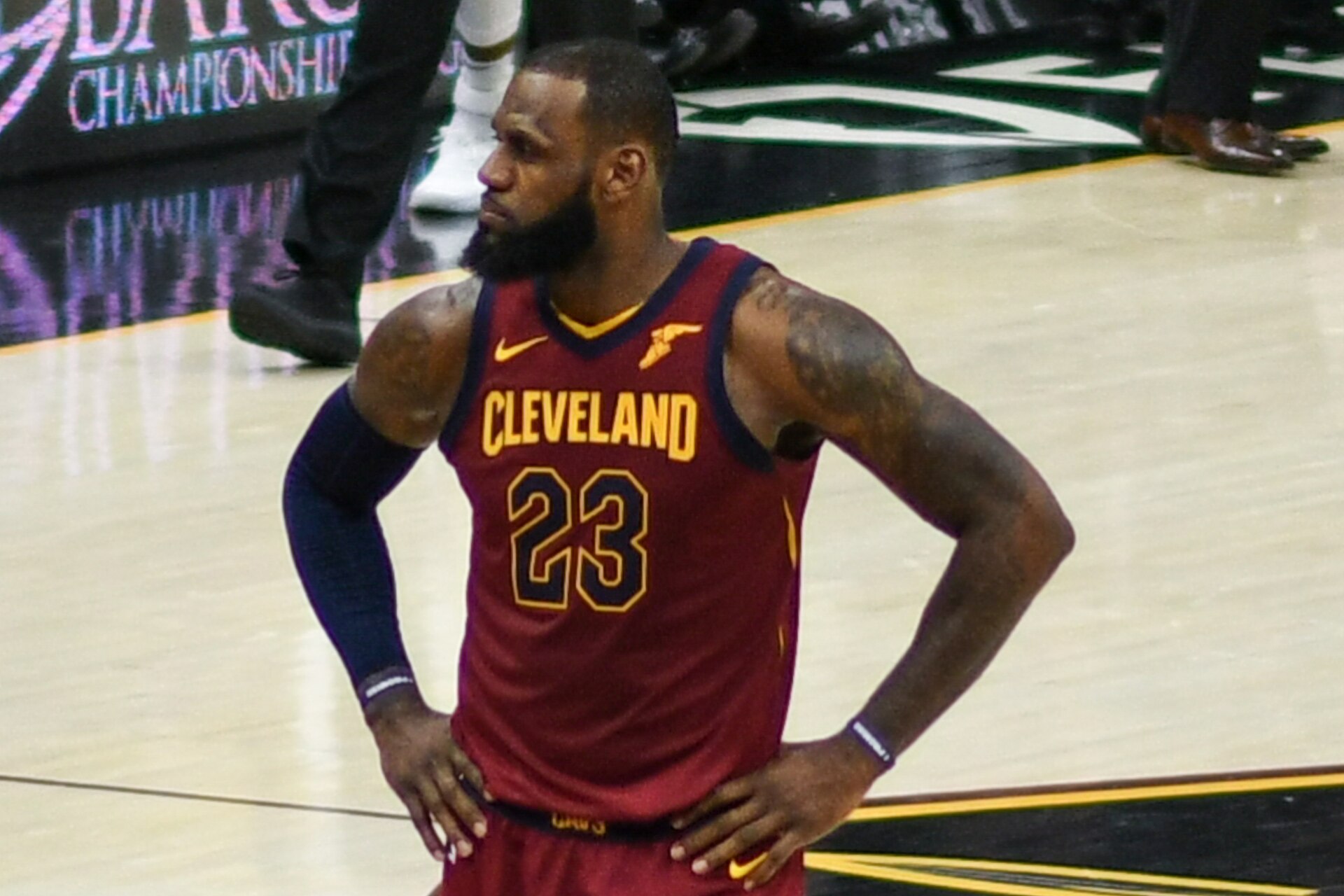 Le physique hors norme de LeBron James lors de ses premières années à Cleveland