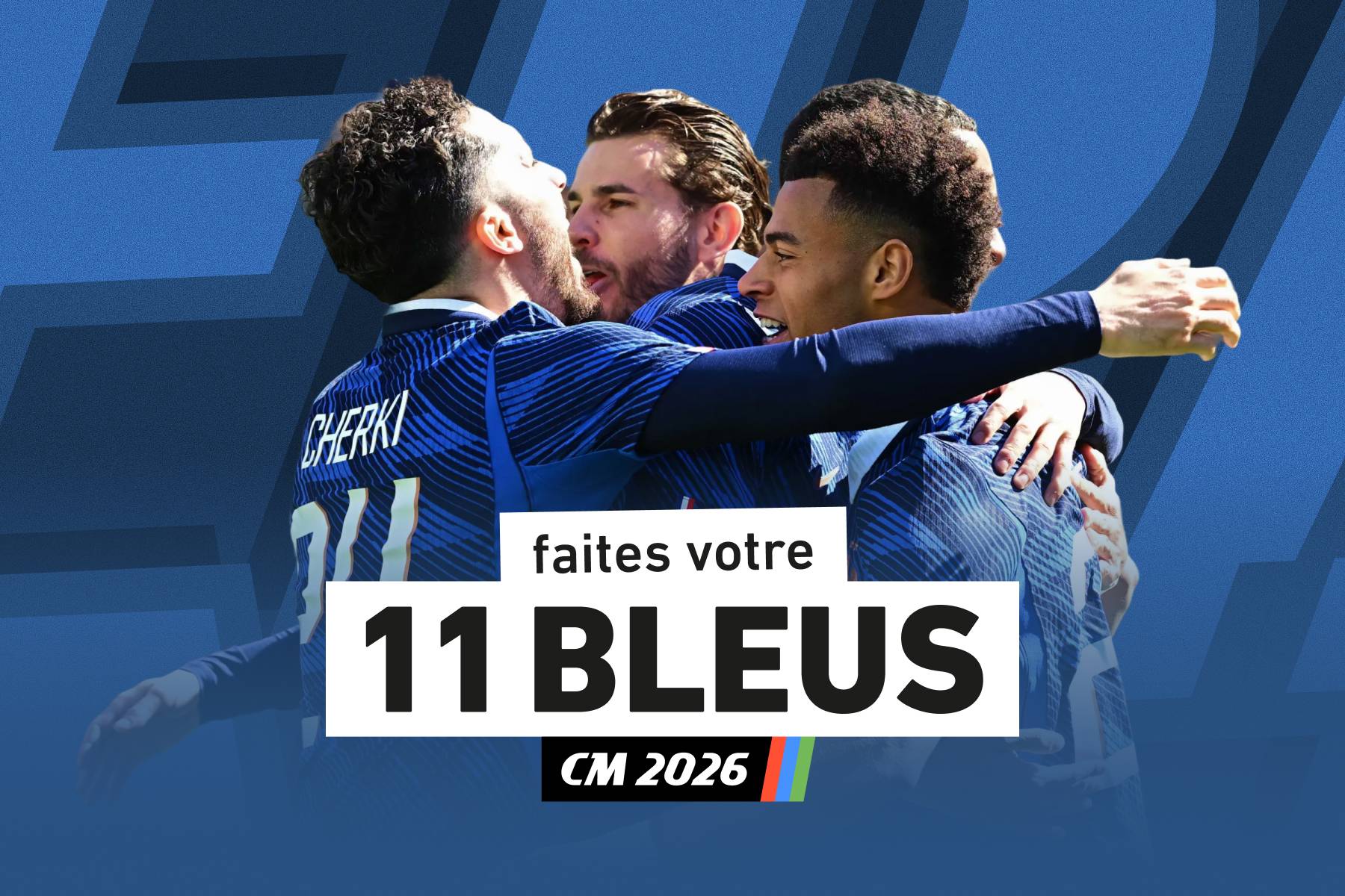 Les supporters invités à composer leur onze de France face à l'Irak