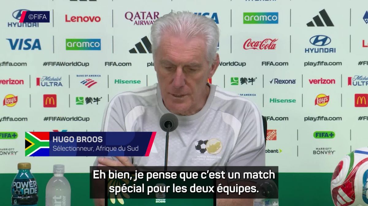 Hugo Broos affiche sa sérénité avant le match