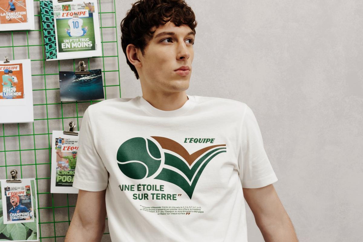 Jules et L'Équipe lancent une collection textile dédiée au tennis