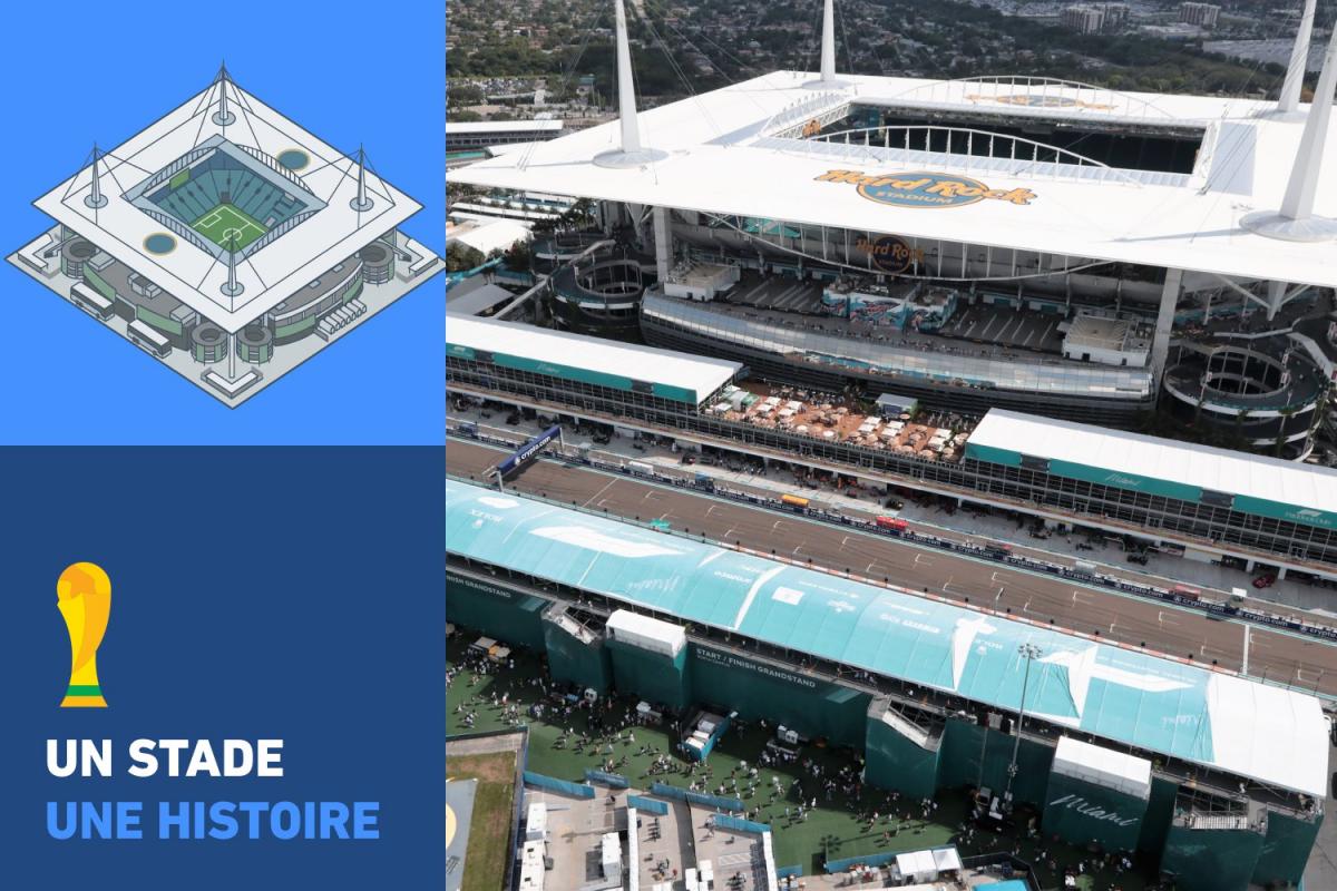 Hard Rock Stadium de Miami : la configuration du site rappelle étonnamment celle du circuit du Mans